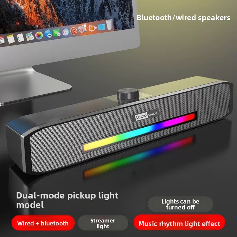 Audio X Music - Wired USB Speaker Bluetooth 5.0 Loudspeaker