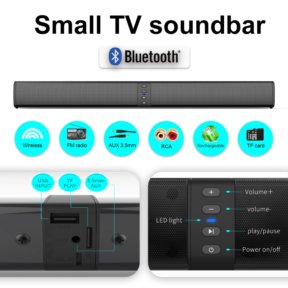 Detachable Soundbar Bluetooth  - огляд і ціна Audio X Music