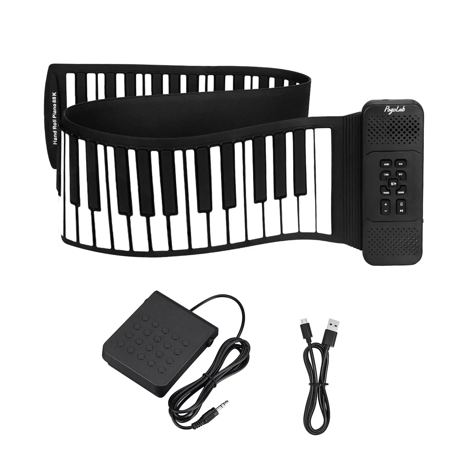 Pogolab 88 Keys Hand Roll Up P - огляд і ціна Piano Sustain Pedal