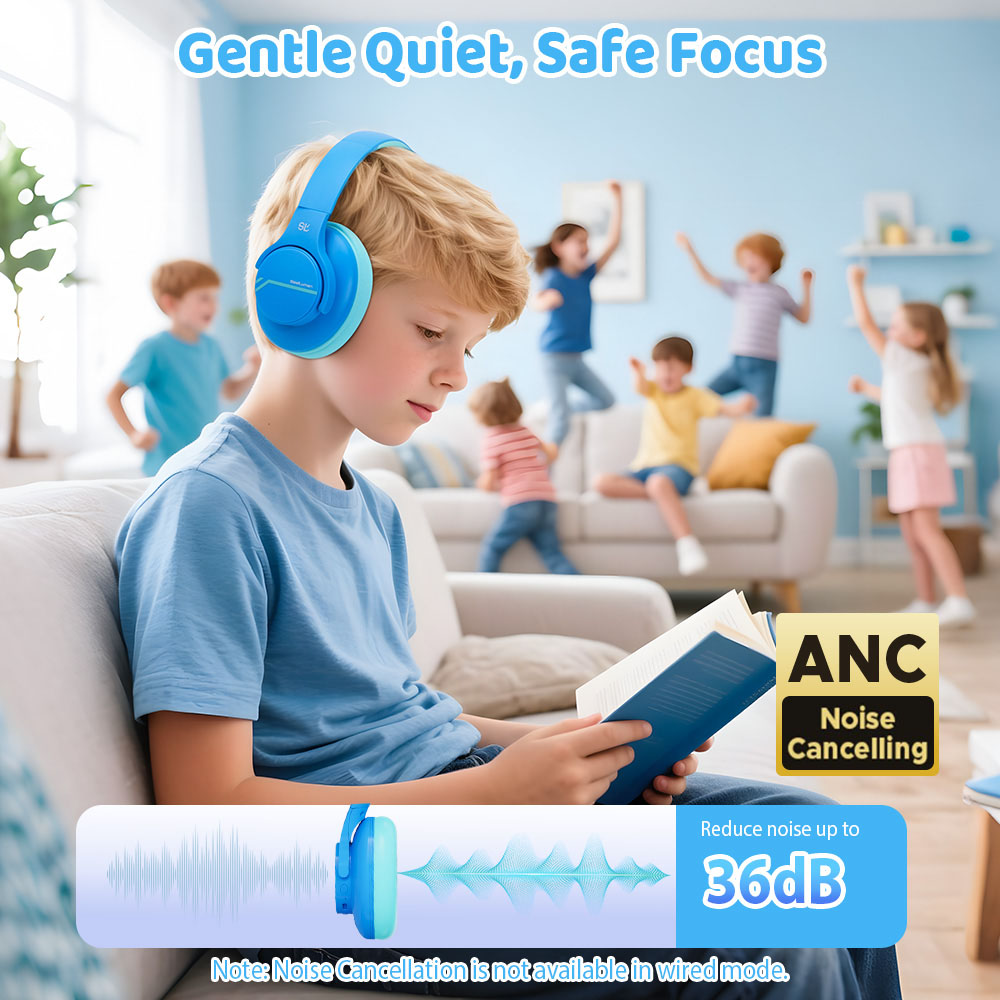 ANC Noise Cancelling Headphone - огляд і ціна Contact Pickup Mic