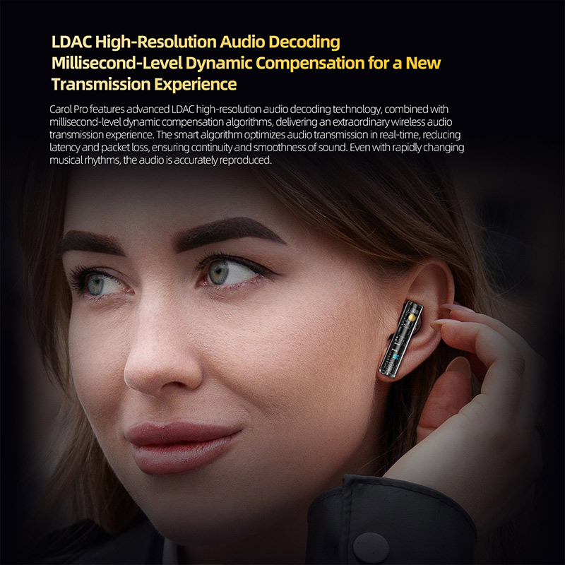 KZ Carol Pro TWS Bluetooth 5.4 - огляд і ціна Contact Pickup Mic