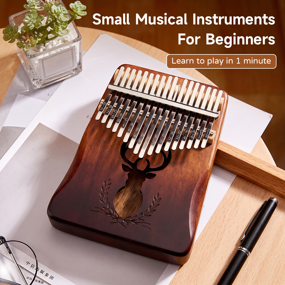21 Key Mahogany Kalimba 17 Key - огляд і ціна Kalimba Thumb Piano