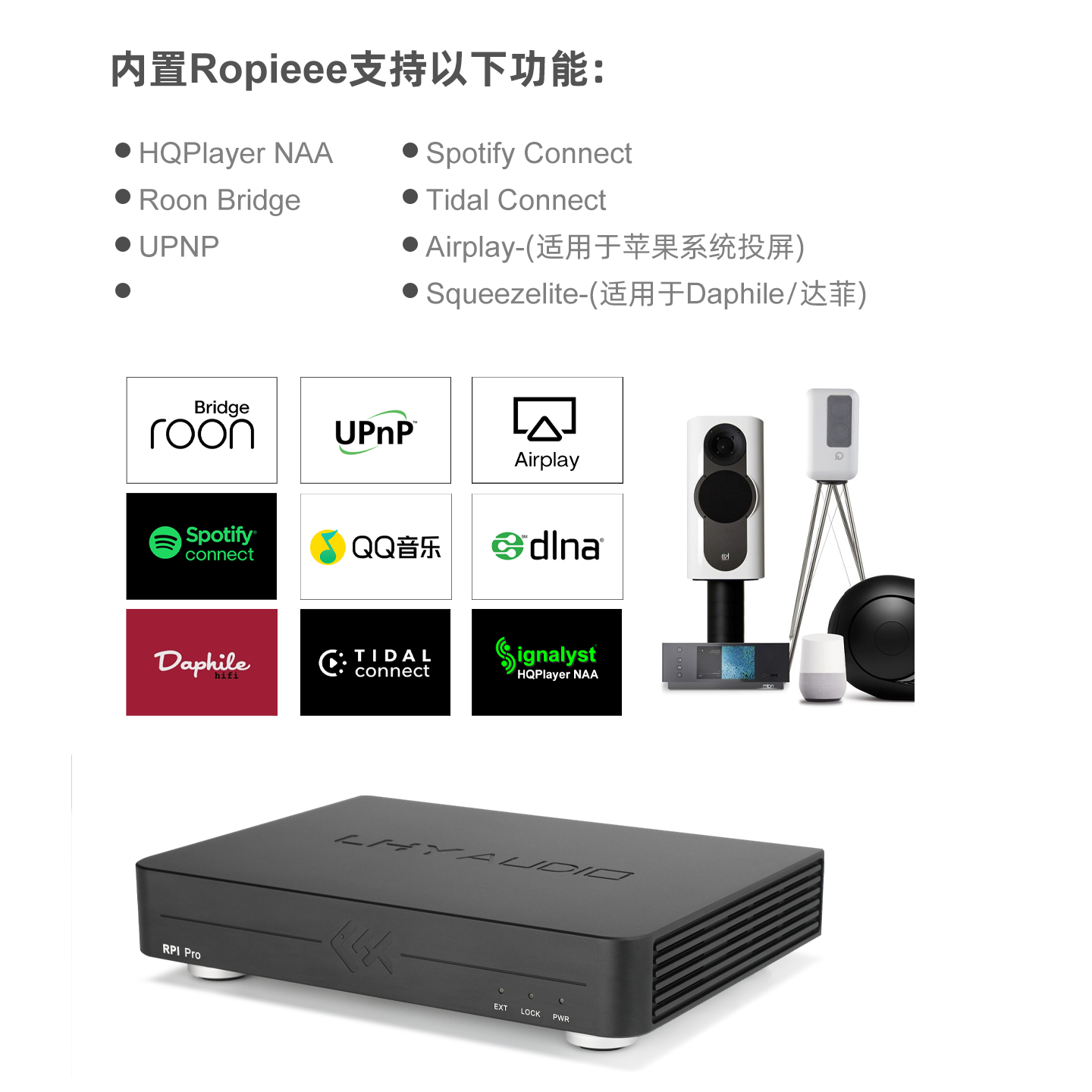 Tiger Fish Audio RPI Pro Strea - огляд і ціна Music Audio Pro