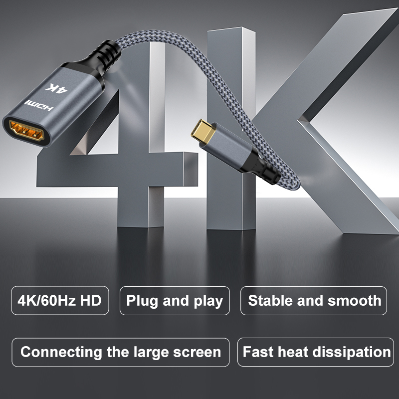 USB C to HDMI Adapter 4K@60Hz  - огляд і ціна Contact Pickup Mic
