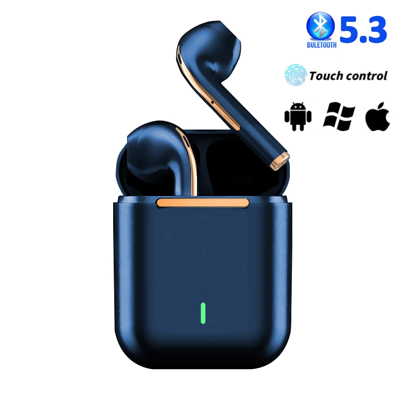 TWS Wireless Earbuds, 5.3 Blue - огляд і ціна Contact Pickup Mic