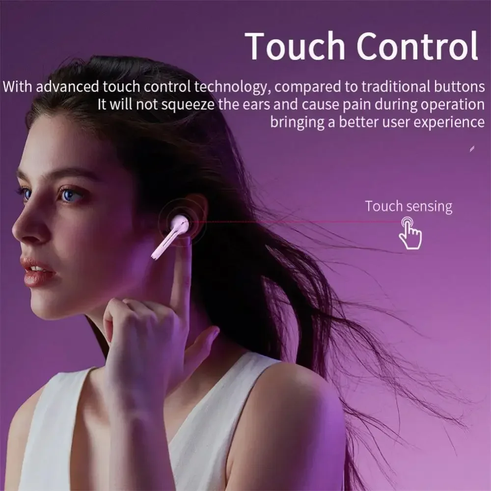 TWS Wireless Earbuds, 5.3 Blue - огляд і ціна Contact Pickup Mic