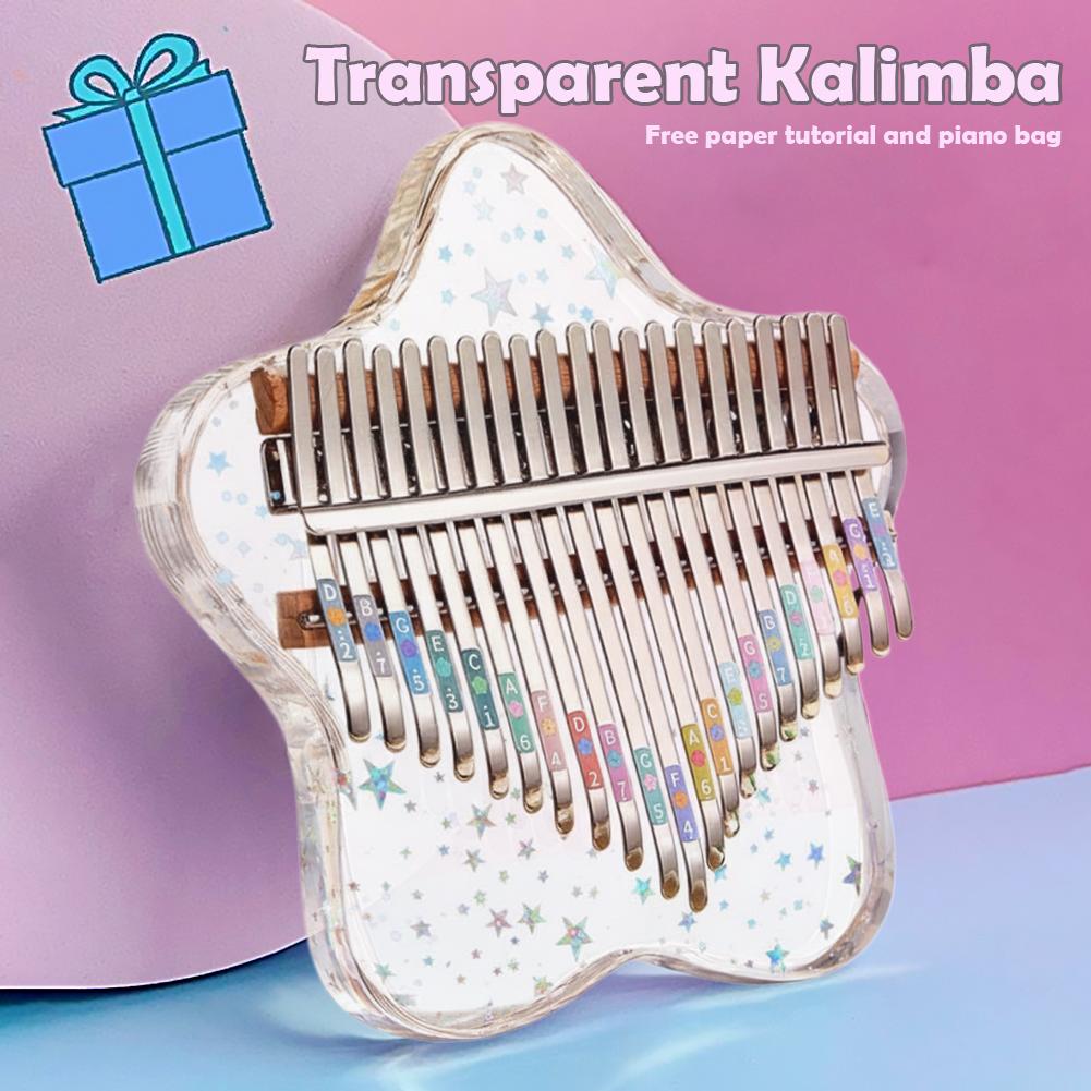 21/17 Keys Portable Finger Pia - огляд і ціна Kalimba Thumb Piano