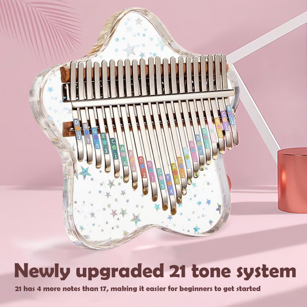 21/17 Keys Portable Finger Pia - огляд і ціна Kalimba Thumb Piano