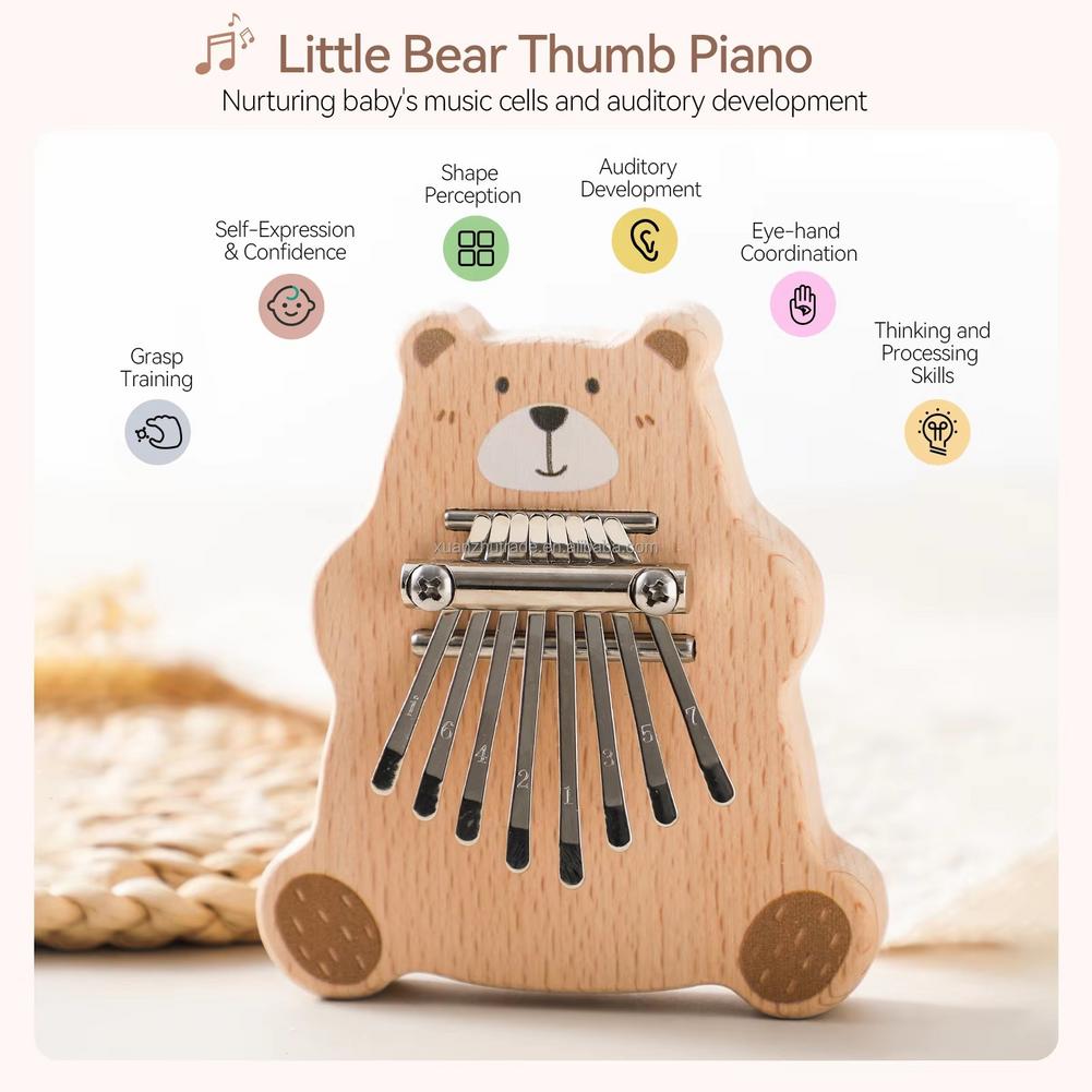 8 Key Mini Kalimba Portable Th - огляд і ціна Kalimba Thumb Piano