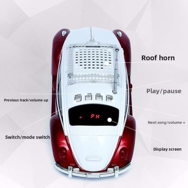 Beetle Car Model Bluetooth Spe - огляд і ціна Audio X Music