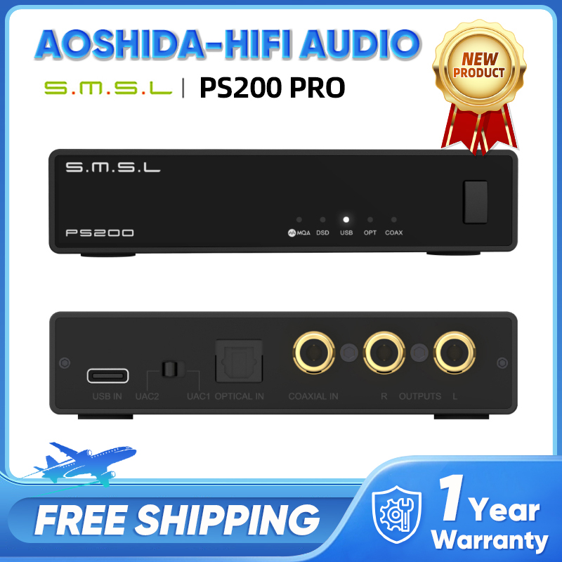 SMSL PS200 PRO DAC Multifuncti - огляд і ціна Music Audio Pro