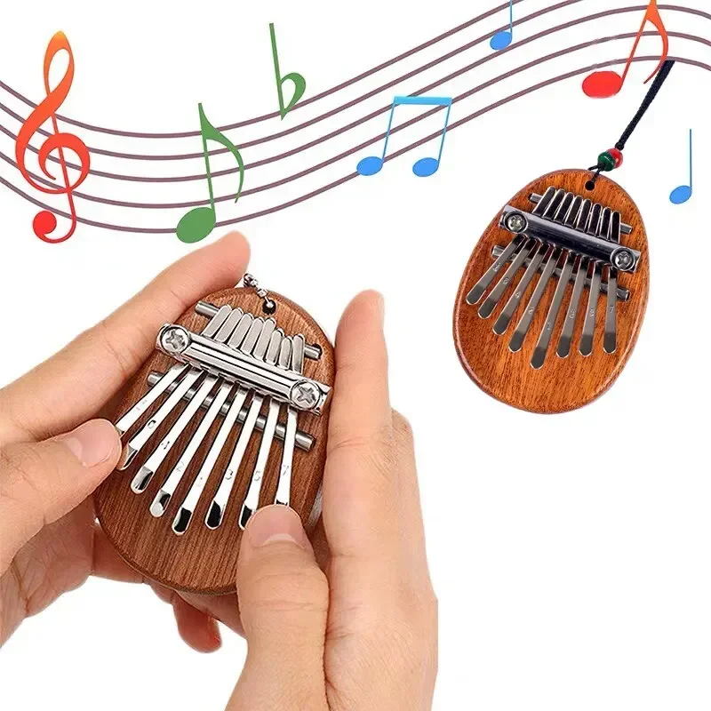 1Pcs Wood Mini Thumb Piano Mus - огляд і ціна Kalimba Thumb Piano