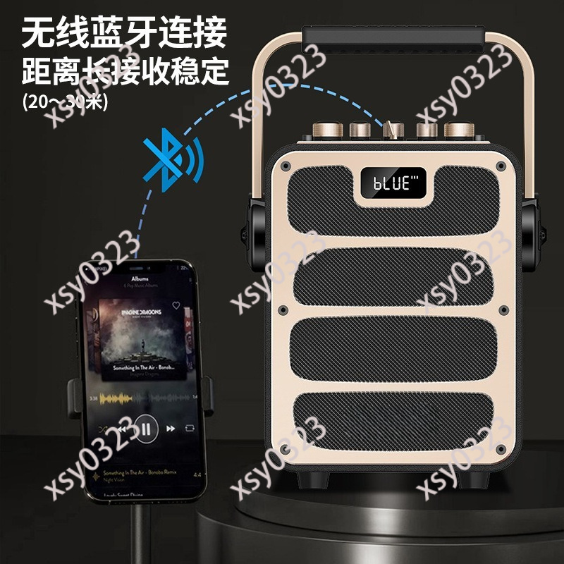 High Power Portable Bluetooth  - огляд і ціна Audio Music Songs