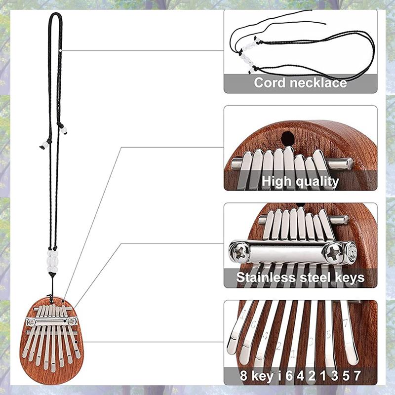 New Arrival 4Pcs Kalimba Thumb - огляд і ціна Kalimba Thumb Piano